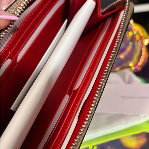 NWT Christian Louboutin Panettone Long Wallet 31752245271 Tan / Brown - Picture 12 of 14